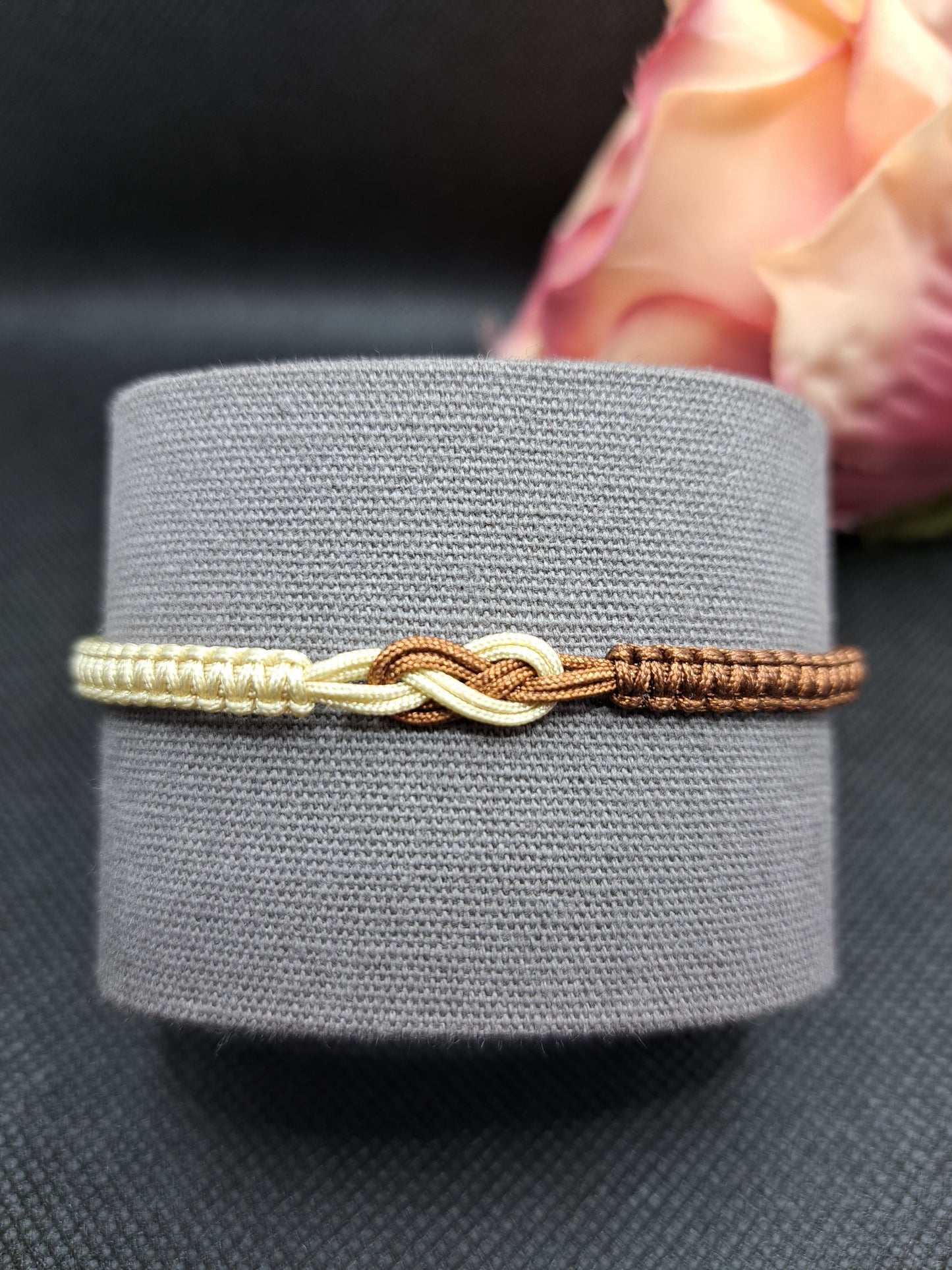 Armband Makramee Infinity-Knoten