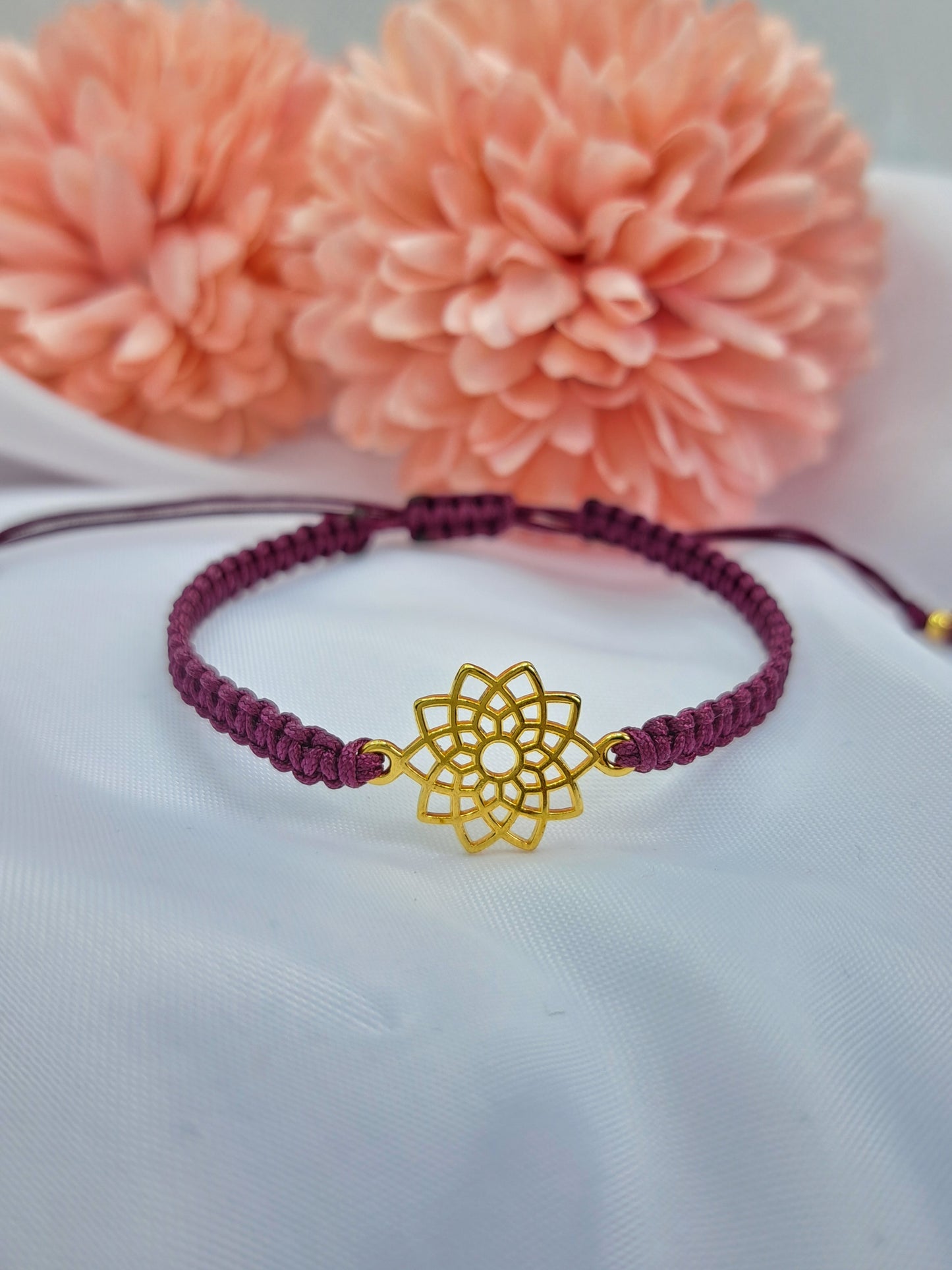 Armband Makramee Mandala Stern