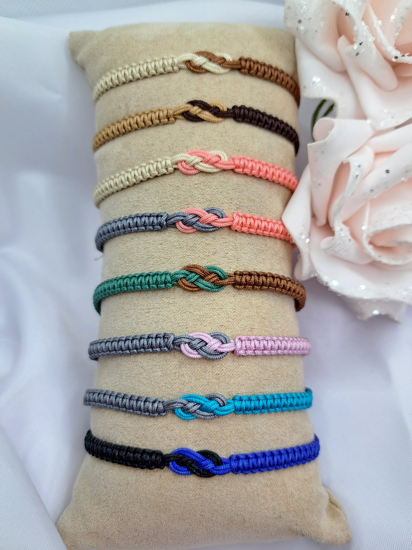 Armband Makramee Infinity-Knoten